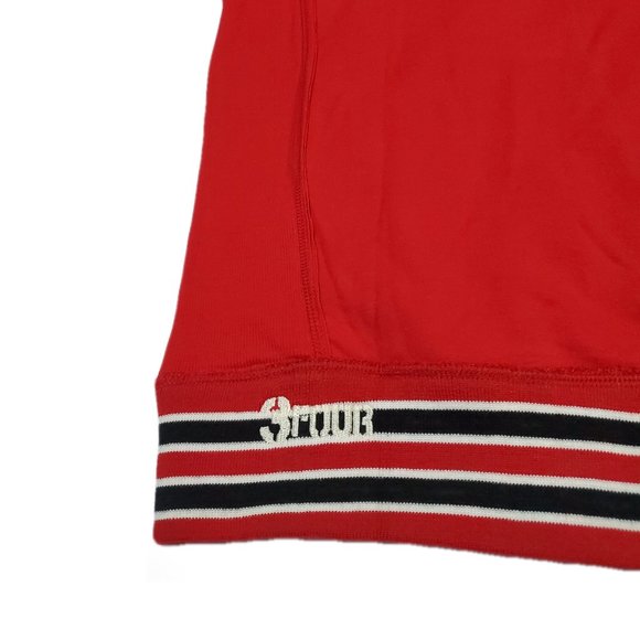 NHL Calgary Flames Red Zip up Sweater - Picture 8 of 9